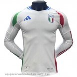 Nuevo Tailandia 2ª Jugadores Manga Larga Italia 2024 Blanco Baratas Nuevo Tailandia 2ª Jugadores Manga Larga Italia 2024 Blanco Baratas