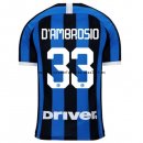 Nuevo Camiseta Inter Milán 1ª Liga 19/20 D'Ambrosio Baratas