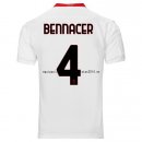 Nuevo Camiseta AC Milan 2ª Liga 20/21 Bennacer Baratas