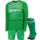 Nuevo Camisetas Manga Larga Portero (Pantalones+Calcetines) Borussia Dortmund 2ª Liga 18/19 Baratas
