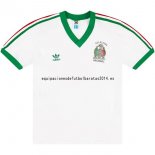 Nuevo 2ª Camiseta Mexico Retro 1983 Blanco Baratas