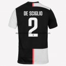 Nuevo Camisetas Juventus 1ª Liga 19/20 De Sciglio Baratas