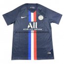 Camisetas Entrenamiento Paris Saint Germain 19/20 Azul Blanco Baratas