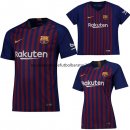 Nuevo Camisetas (Mujer+Ninos) Barcelona 1ª Liga 18/19 Baratas