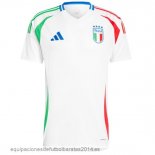 Nuevo Tailandia 2ª Camiseta Italia 2024 Blanco Baratas Nuevo Tailandia 2ª Camiseta Italia 2024 Blanco Baratas