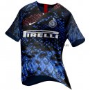 Nuevo Camisetas EA Sport Inter Milan Azul Liga 18/19 Baratas