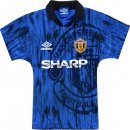 Nuevo Camisetas Manchester United 2ª Equipación Retro 1992/1993 Baratas