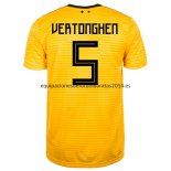 Nuevo Camisetas Belgica 2ª Liga Equipación 2018 Vertonghen Baratas