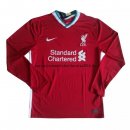 Nuevo Camiseta Manga Larga Liverpool 1ª Liga 20/21 Baratas