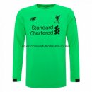 Nuevo Camisetas Manga Larga Portero Liverpool Verde Liga 19/20 Baratas