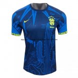 Nuevo Tailandia Especial Camiseta Brasil 2022 Azul Baratas