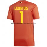 Nuevo Camisetas Belgica 1ª Liga Equipación 2018 Courtois Baratas