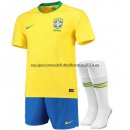 Nuevo Camisetas (Pantalones+Calcetines) Brasil 1ª Liga 2018 Baratas