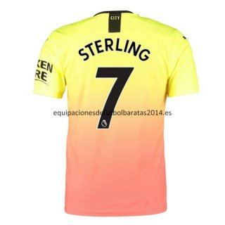 Nuevo Camisetas Manchester City 3ª Liga 19/20 Sterling Baratas