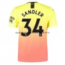 Nuevo Camisetas Manchester City 3ª Liga 19/20 Sandler Baratas