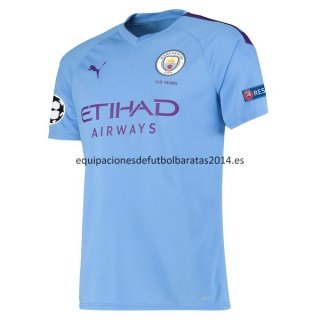 Nuevo Camisetas Manchester City 1ª Liga 19/20 Baratas