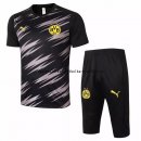 Nuevo Camisetas Borussia Dortmund Conjunto Completo Entrenamiento 20/21 Negro Amarillo Baratas
