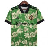Nuevo Tailandia Especial Camiseta Manchester United 22/23 Verde Baratas