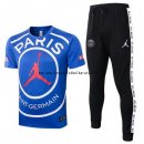 Nuevo Camiseta Entrenamiento Conjunto Completo Paris Saint Germain 20/21 Azul