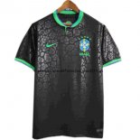 Nuevo Tailandia Especial Camiseta Brasil 2022 Negro Verde Baratas