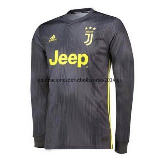 Nuevo Camisetas Manga Larga Juventus 3ª Liga 18/19 Baratas