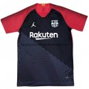 Camisetas Entrenamiento Barcelona 18/19 Negro Rojo Baratas