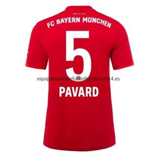 Nuevo Camisetas Bayern Munich 1ª Liga 19/20 Pavard Baratas