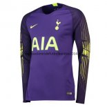 Nuevo Camisetas Manga Larga Portero Tottenham Hotspur Purpura Liga 18/19 Baratas