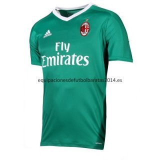 Nuevo Camisetas Portero AC Milan 1ª Liga 17/18 Baratas