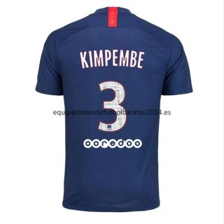 Nuevo Camisetas Paris Saint Germain 1ª Liga 19/20 Kimpembe Baratas