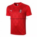 Nuevo Camisetas Entrenamiento AC Milan 20/21 Rojo Baratas