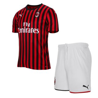 Nuevo Camisetas Ninos AC Milan 1ª Liga 19/20 Baratas