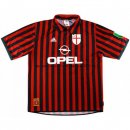 Nuevo Camiseta AC Milan Equipación 1ª Retro 1999/2000
