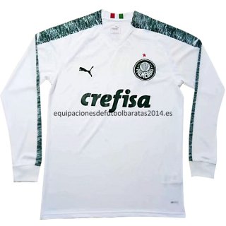 Nuevo Camisetas Manga Larga Palmeiras 2ª Equipación 19/20 Baratas