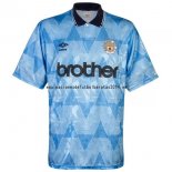 Nuevo Camiseta Manchester City Retro 1ª Liga 1989 Baratas