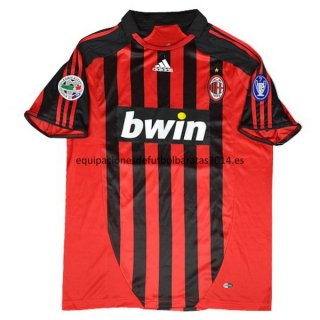 Nuevo Camisetas AC Milan 1ª Equipación Retro 2007-2008 Baratas