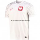 Nuevo Tailandia 1ª Camiseta Polonia 2022 Blanco Baratas