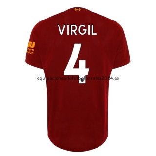 Nuevo Camisetas Liverpool 1ª Liga 19/20 Virgil Baratas