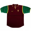 Nuevo Camisetas Portugal 1ª Equipación Retro 1999 Baratas