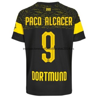 Nuevo Camisetas Borussia Dortmund 1ª Liga 18/19 Paco Alcacer Baratas