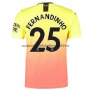 Nuevo Camisetas Manchester City 3ª Liga 19/20 Fernandinho Baratas