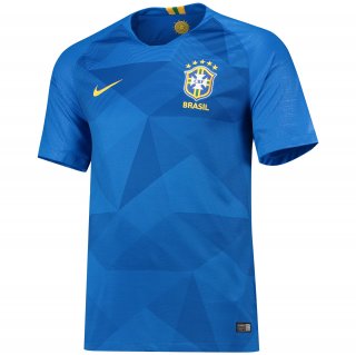 Nuevo Thailande Camisetas Brasil 2ª Equipación Copa del Mundo 2018 Baratas