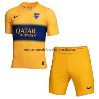 Nuevo Camisetas Ninos Boca Juniors 2ª Liga 19/20 Baratas