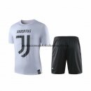Nuevo Camisetas Juventus Conjunto Completo Entrenamiento 19/20 Negro Gris Baratas