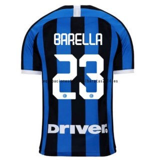 Nuevo Camiseta Inter Milán 1ª Liga 19/20 Barella Baratas
