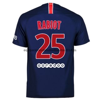 Nuevo Camisetas Paris Saint Germain 1ª Liga 18/19 Rabiot Baratas