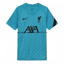 Nuevo Camisetas Entrenamiento Liverpool 20/21 Azul Baratas