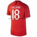 Nuevo Camisetas Inglaterra 2ª Liga Equipación 2018 Lallana Baratas