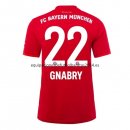 Nuevo Camisetas Bayern Munich 1ª Liga 19/20 Gnabry Baratas