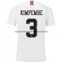 Nuevo Camisetas Paris Saint Germain 3ª 2ª Liga 18/19 JORDAN Kimpembe Baratas
